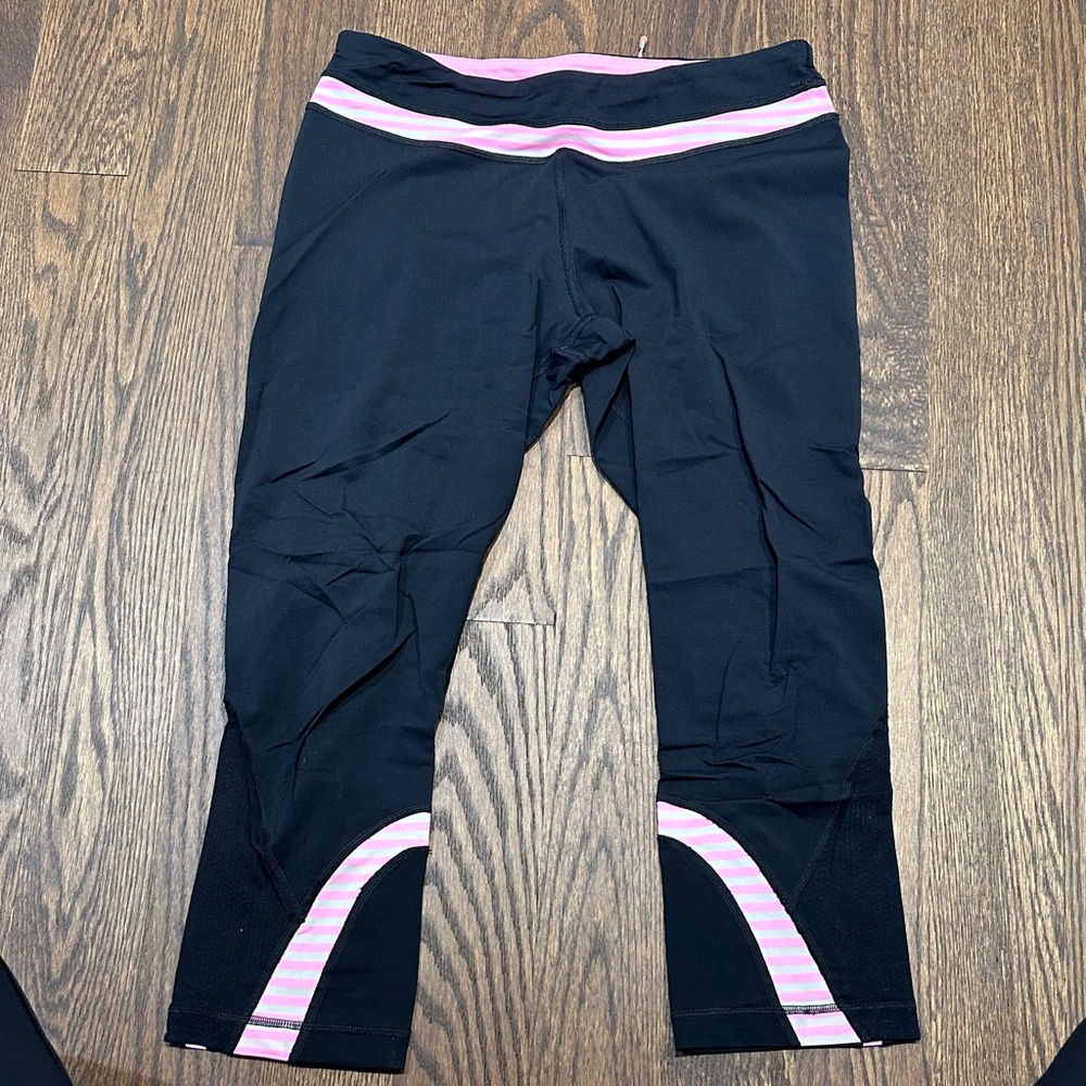 Lululemon Black and Pink Leggings